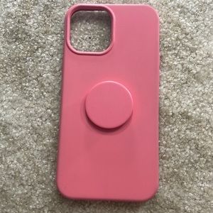 Otter box iPhone 12 Pro Max case with pop socket